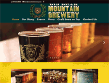 Tablet Screenshot of mountainbrewery.com